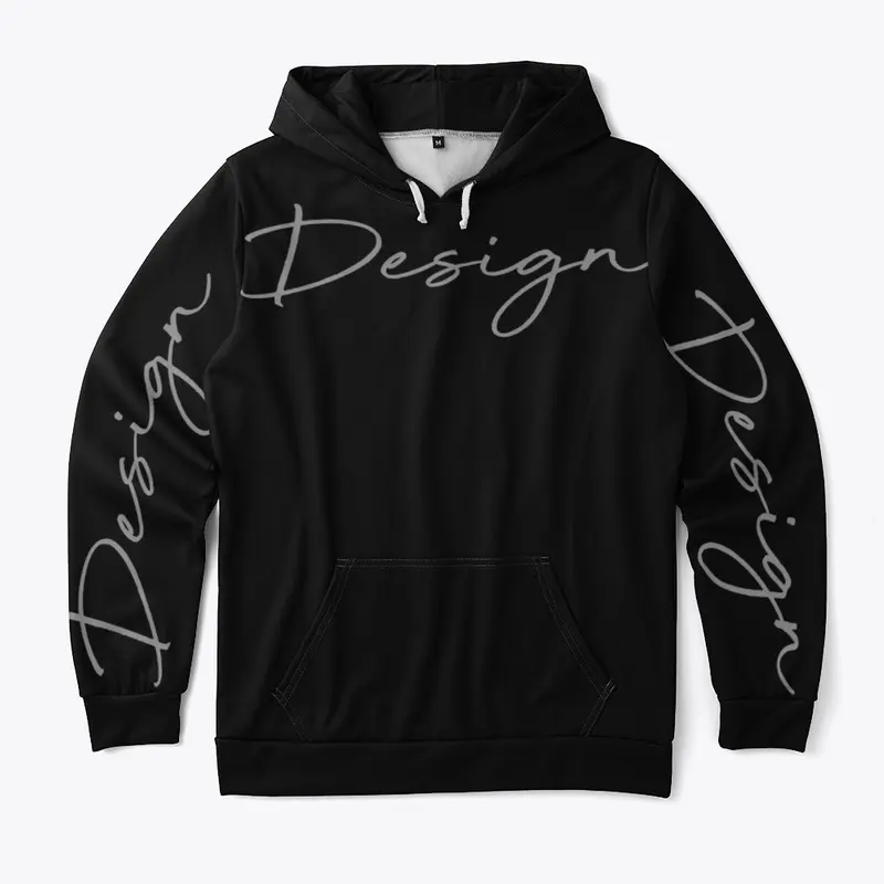 'No Design signature' Black Hoodie