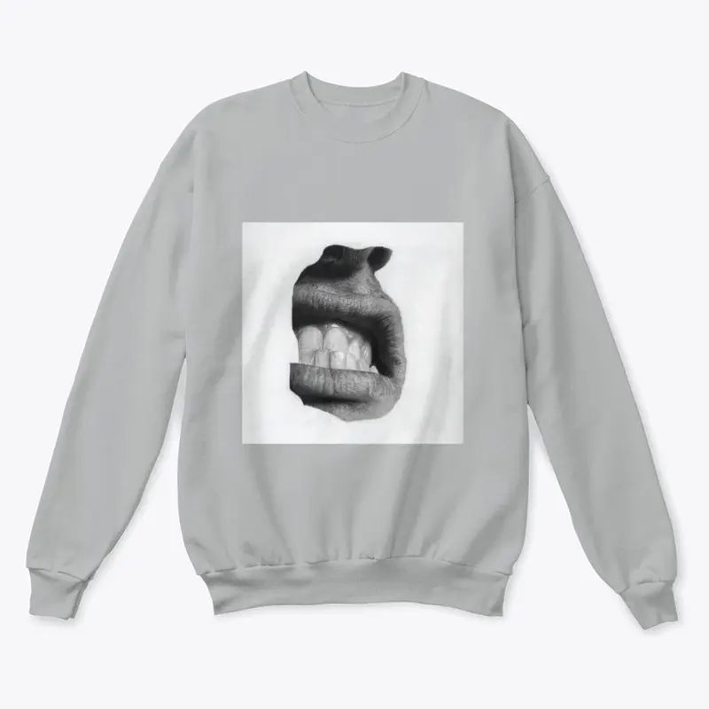 Angry face sweatshirt