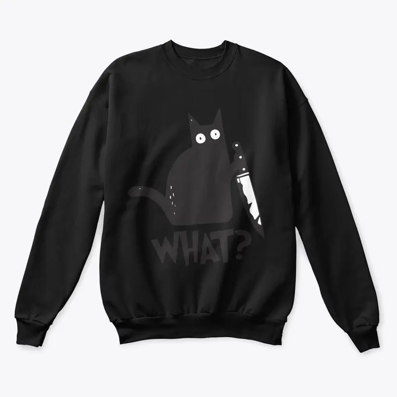 The criminal cat sweatshirts