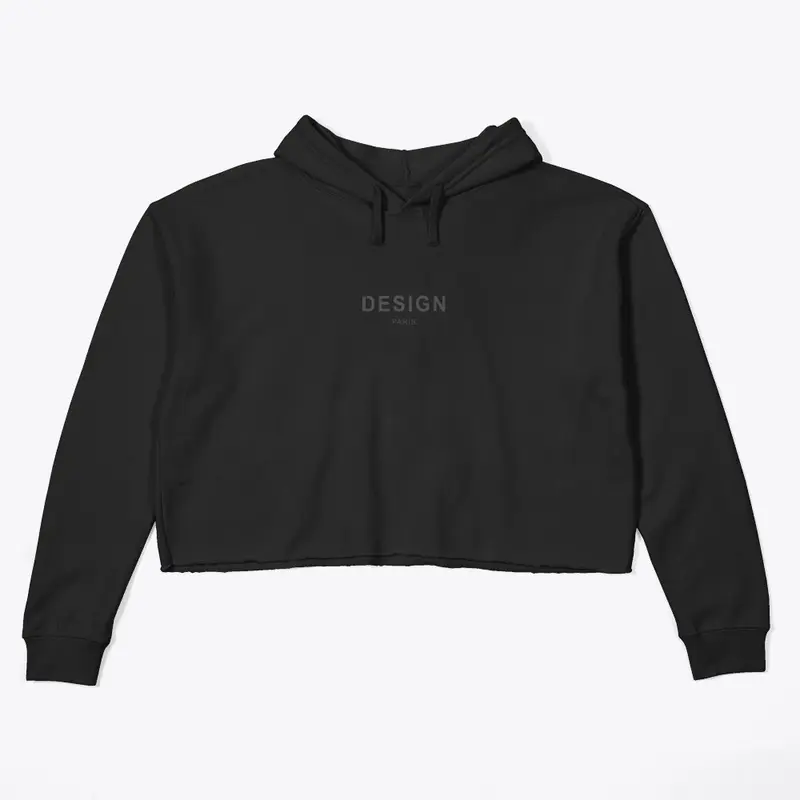 NO Desing Crop Hoodie